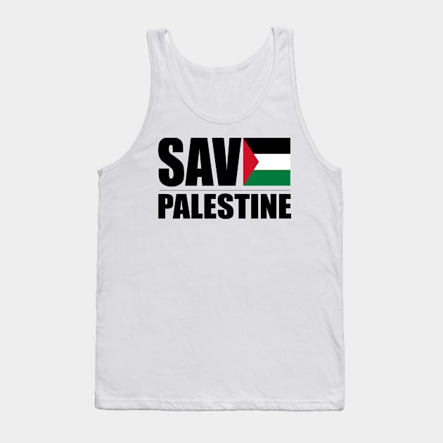 Save Palestine Tank Top by bambukuningpasar10